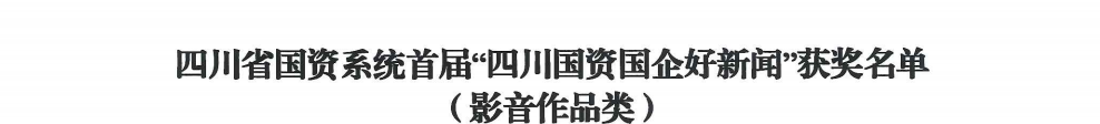 四川省正规的十大网投实体平台（中国）有限公司正规的十大网投实体平台（中国）有限公司荣获首届“四川国资国企好正规的十大网投实体平台（中国）有限公司”银铜两奖